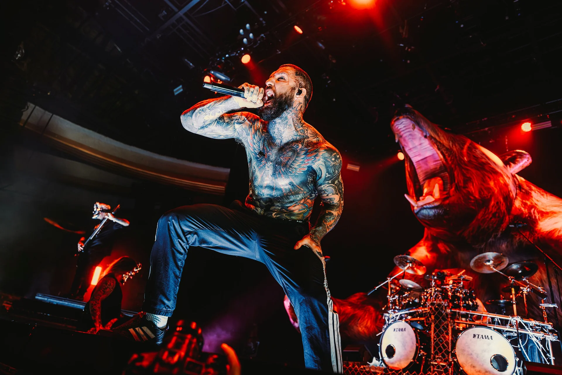 Slaughter to Prevail performing on tour